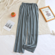 2025 New Summer Couple Sleeping Pants Gongsatin Viscous Fiber Men's and Women's Sleeping Pants Thin Large Loose Home Pants
