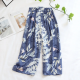 2025 new ladies summer shorts cropped pants thin section soft artificial cotton loose casual home pants can be worn outside